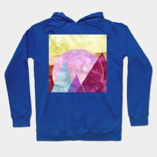 sunrise with mountains Hoodie